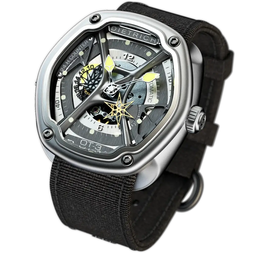 Dietrich Men's Organic Time 46mm Automatic Watch DIETRICH-OT-1